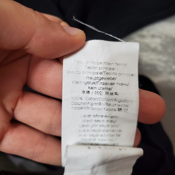 Kenzo Black Long Sleeves Crewneck Sweater with Printed Details. Embroidered. S. - Picture 3 of 13